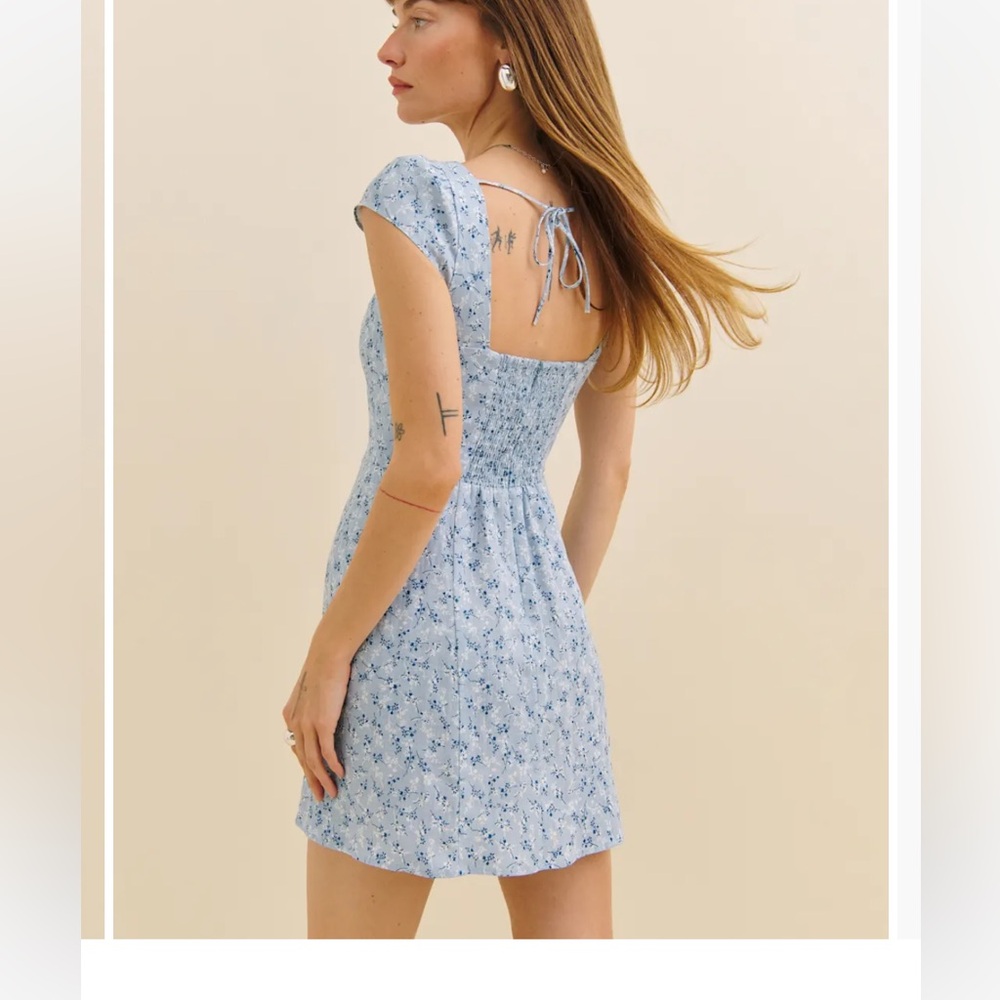 Reformation Loula Linen Dress - Picture 2 of 3